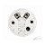 SOQUETE BAQUELITE P/ BASE P28S 250V/8A BRANCO - Imagem 4