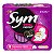 ABSORVENTE SYM NORMAL SUAVE C/ABAS ROXO 8UN - Imagem 1