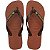 HAVAIANA BRASIL LOGO FERRUGEM CAFE 41/2 - Imagem 1