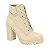 Bota Feminina Moleca Cor Creme - Imagem 2