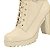 Bota Feminina Moleca Cor Creme - Imagem 3