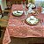 Toalha de Mesa Renda Realeza Rosa 150x 210cm Lepper - Imagem 2