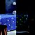 Manta Solteiro Que Brilha no Escuro Planeta 1,50 x 2,00 m - Imagem 1