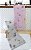 Manta Dyuri Baby Estampada Rosa Jolitex 90cm x 1,10m - Imagem 1