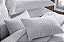 Capa de Almofada Bordada Waffer Algodão Branca  30 x 45 cm - Imagem 2