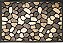 Tapete de Cozinha Clean Pedras 0,40 x 0,60 cm - Imagem 1