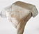 Coberdrom King Plush Liso Bege 2,50 x 2,70m - Imagem 1