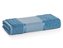 Toalha de Banho Ponto Russo para Bordar Azul 70 x 140cm - Imagem 1