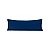 Porta Travesseiro Xuxão Percal 180 fios Azul Marinho 45m x 1,45cm - Imagem 1
