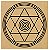 R21 - Desembaraçador Material MDF 3mm 20x20cm Radiestesia Radiônica - Imagem 1