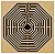R27 - Labirinto de Amiens MDF 3mm 20x20cm Radiestesia Radiônica - Imagem 1