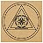 R71 - Revitalizador dos Chakras MDF 3mm 20x20cm Radiestesia Radiônica - Imagem 1