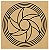 R75 - Triturador MDF 3mm 20x20cm Radiestesia Radiônica - Imagem 1