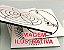 R287 - Turbilhão com Ho’oponopono MDF Branco 6mm Radiestesia Radiônica com Verniz de Proteção - Imagem 2