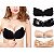 Sutiã adesivo Invisivel Push Up - Cor Preto GG - Imagem 1