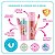 Magia de Princesa - Estojo de Maquiagem Infantil Fabulosa Esmalte, Gloss, Batom - Imagem 2