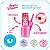 Magia de Princesa - Estojo de Maquiagem Infantil Amorosa Esmalte, Gloss, Batom - Imagem 3