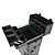 Klass Vough - Maleta 2 em 1 Carrinho  DB-913T - Imagem 3