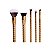 Macrilan - Kit Profissional com 5 pincéis Precious Gold ED006 - Imagem 1