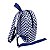 Mochila P com Bolso Estampa Quadrados - Imagem 7