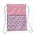 Sacochila Mochila Saco Borboleta Rosa - Imagem 2