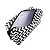 Necessaire Retangular Grande Chevron Preto - Imagem 3