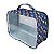 Necessaire Organizadora Transparente Carrinhos Azul - Imagem 3
