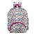 Mochila M com bolsos laterais Formas Geométricas Rosa - Imagem 2