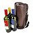 Bolsa Porta Vinho Termica 3 Garrafas Crocodilo com Alça Marrom - Imagem 4