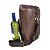 Bolsa Porta Vinho Termica 3 Garrafas Crocodilo com Alça Marrom - Imagem 7