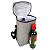 Bolsa Porta Vinho Térmica para 4 Garrafas Linho Cinza - Imagem 3