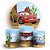 KIT Redondo e Trio - Carros Pixar - Sublimado 3D - Imagem 1