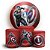 KIT Redondo e Trio - Capitão América - Sublimado 3D - Imagem 1