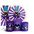 KIT Redondo Trio e Faixa - Teen Titans - Sublimado 3D - Imagem 1