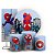 KIT Redondo Trio e Faixa - Homem Aranha Cute - Sublimado 3D - Imagem 1