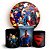 KIT Redondo e Trio -  Super Homem - Sublimado 3D - Imagem 1
