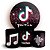 KIT Redondo e Trio - TikTok  - Sublimado 3D - Imagem 1