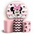 KIT Redondo e Trio - Minnie Rosa - Sublimado 3D - Imagem 1