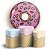KIT Redondo e Trio - Doces - Sublimado 3D - Imagem 1