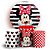 KIT Redondo e Trio - Minnie - Sublimado 3D - Imagem 1