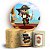 KIT Redondo e Trio - Pirata - Sublimado 3D - Imagem 1