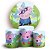 KIT Redondo e Trio - Peppa Pig - Sublimado 3D - Imagem 1