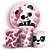 KIT Redondo e Trio - Panda Cute - Sublimado 3D - Imagem 1