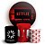 KIT Redondo e Trio - Netflix - Sublimado 3D - Imagem 1
