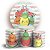KIT Redondo e Trio - Frutas Cute - Sublimado 3D - Imagem 1