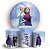 Capas Painel Redondo e Trio Cilindro Sublimado - Frozen - Imagem 1