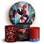 KIT Redondo e Trio - Homem aranha - Sublimado 3D - Imagem 1