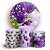 KIT Redondo e Trio - Floral - Sublimado 3D - Imagem 1