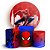 KIT Redondo e Trio - Homem Aranha - Sublimado 3D - Imagem 1