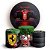 KIT Redondo e Trio - Formula 1 Ferrari - Sublimado 3D - Imagem 1